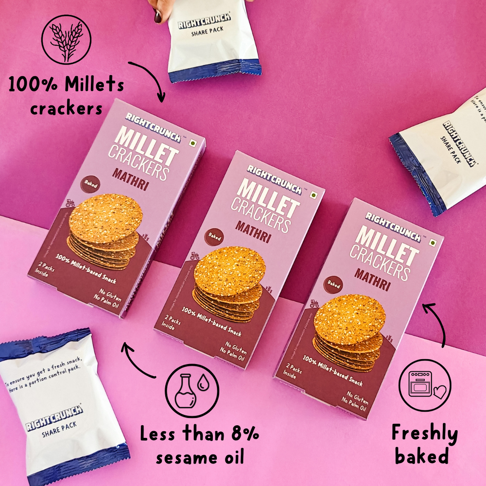 Millet Cracker Mathri (100g)