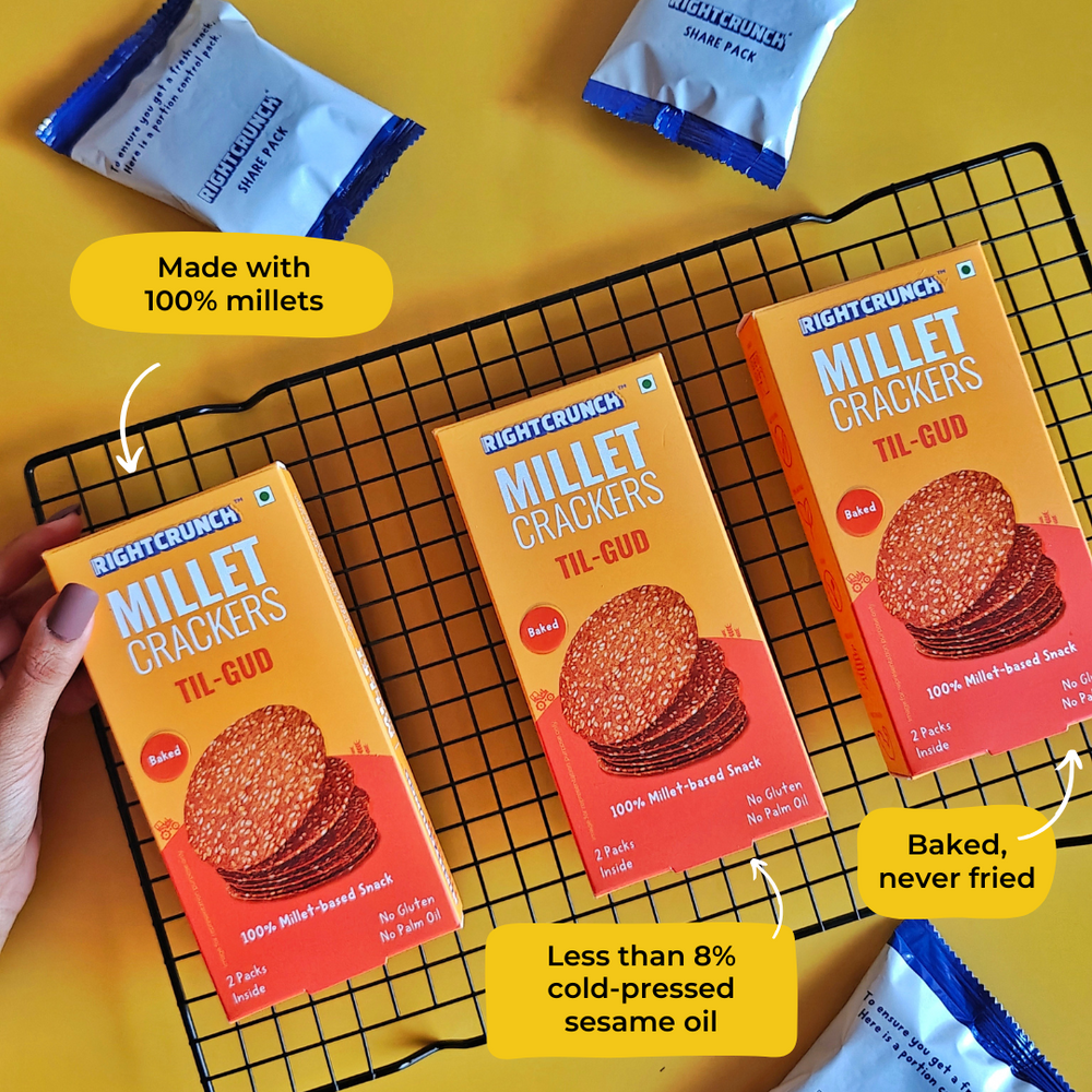 Millet Cracker Til-Gud (100g)