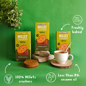Millet Cracker Thepla (100g)