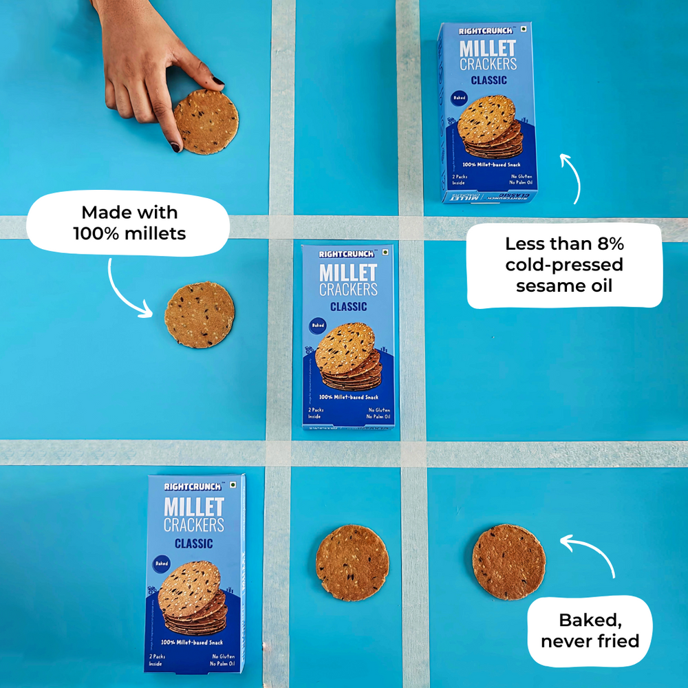 Millet Cracker Classic (100g)