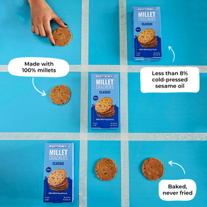 Millet Cracker Classic (100g)