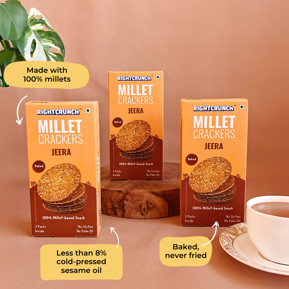 Millet Cracker Jeera (100g)