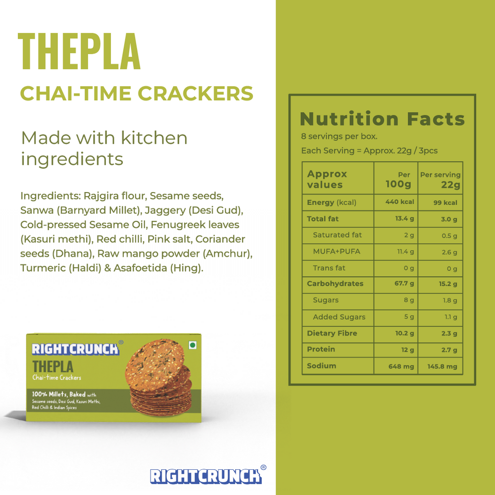 THEPLA CRACKERS (180g)