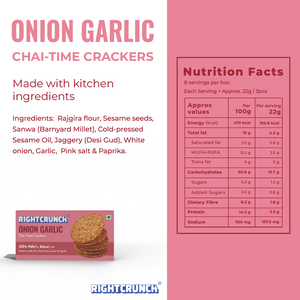 ONION GARLIC CRACKERS (180g)