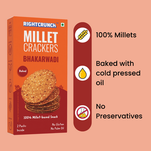 Millet Cracker Bhakarwadi (100g)