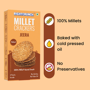 Millet Cracker Jeera (100g)